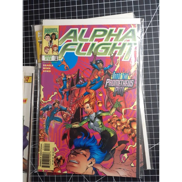 Alpha Flight (vol 2) Lot #5, #6, #10, $11 (1998) - Picture 4 of 5